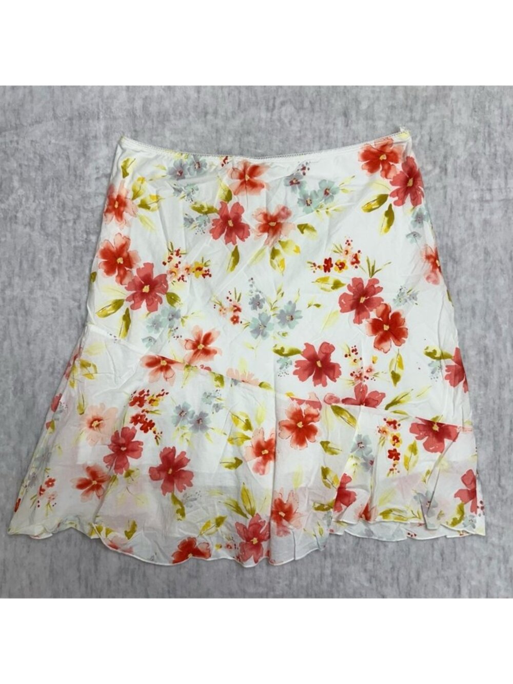 Vintage Vamp Floral Skirt